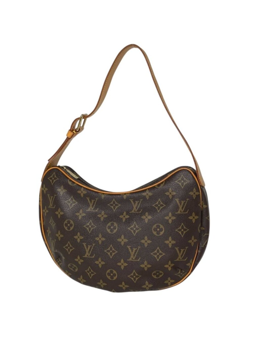 Louis Vuitton Croissant MM Shoulder Bag Monogram Brown